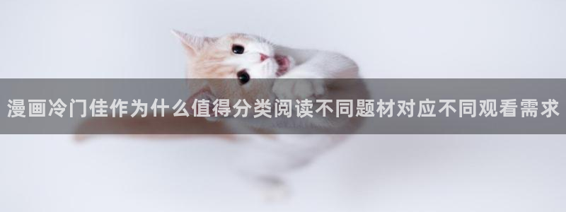 51漫画作品分类：漫画冷门佳作为什么值得分类阅读不同题材对应不同观看需求